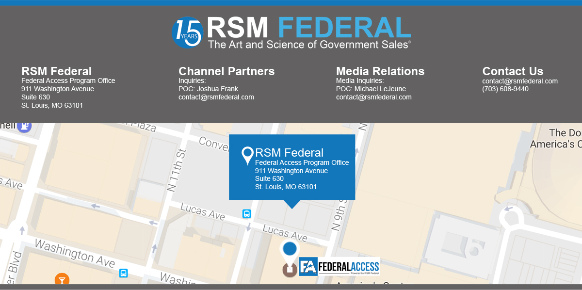 RSM Federal and Federal Access Contact Information
